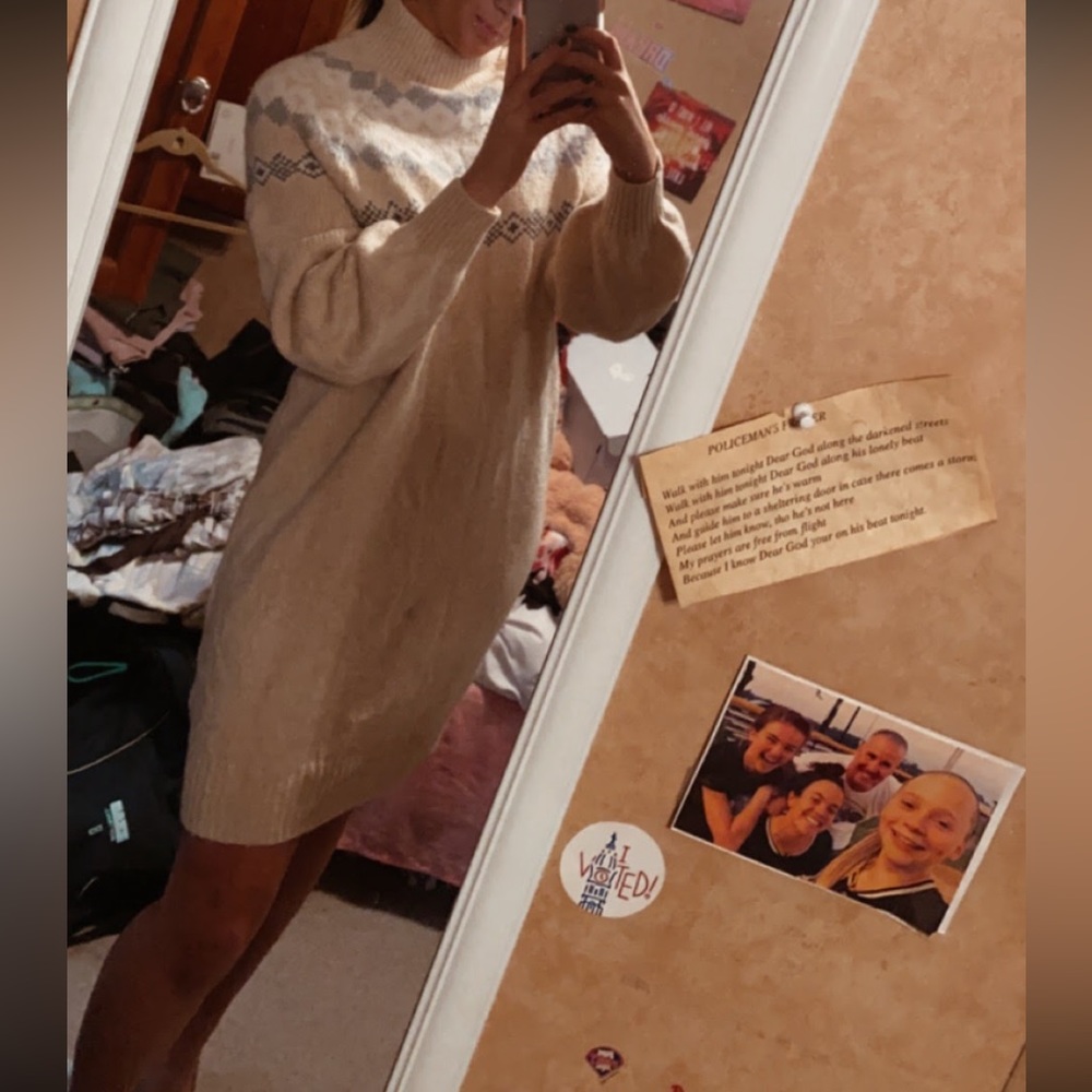 American eagle turtleneck sweater dress!